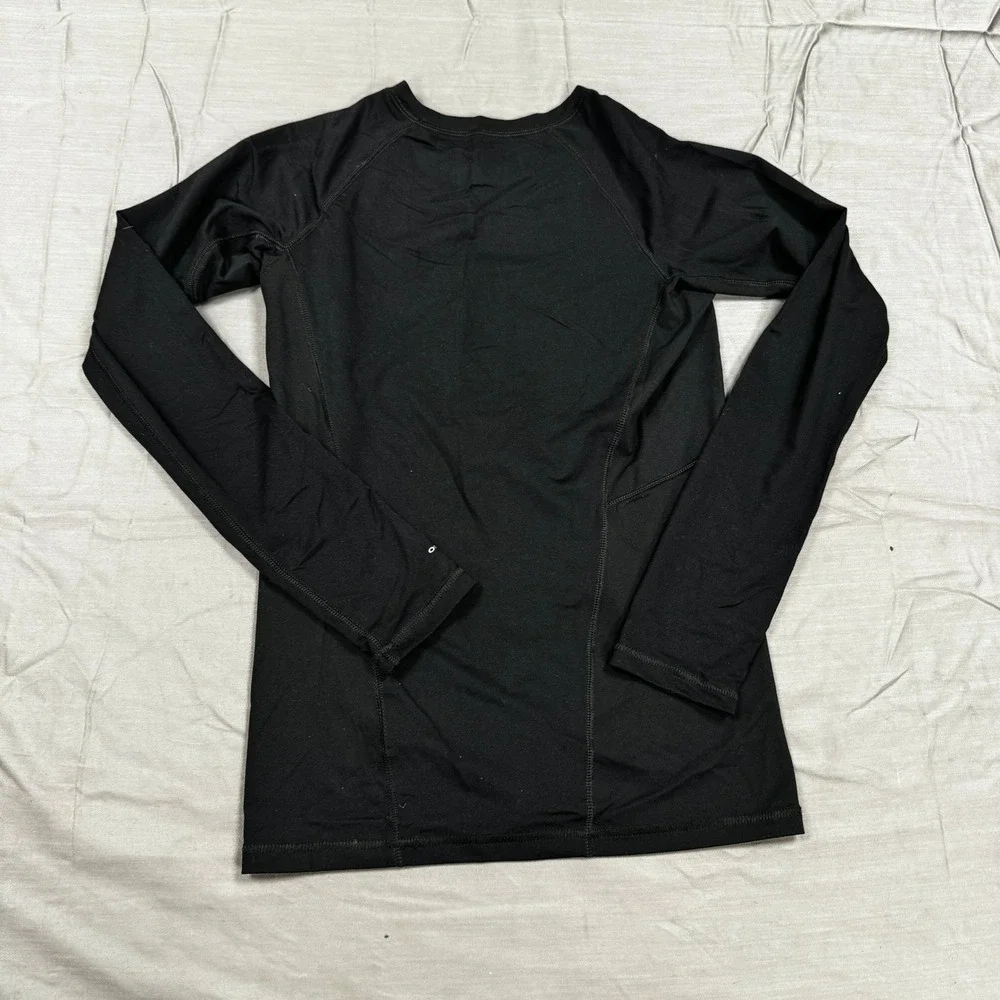 Columbia Omni-Heat Midweight Baselayer Mens Black Long Sleeve Shirt XY6023 L